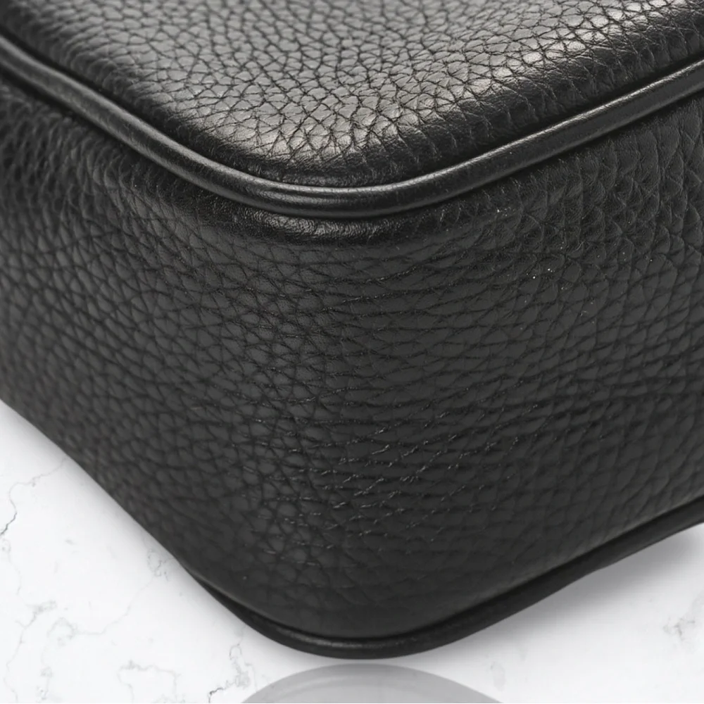 Gucci Black Leather Soho Disco Crossbody Bag - Picture 8 of 12